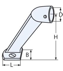 22 mm Tutamak Boru Sonu