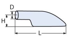 TUTAMAK BORU SONU ÇAP:22MM