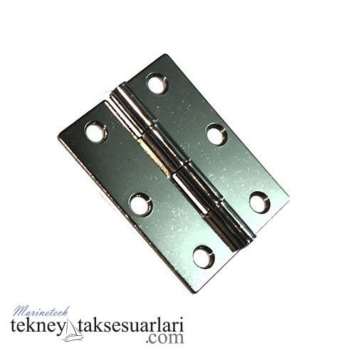 E, 40 X 50 X 0,8 mm, Paslanmaz Menteşe