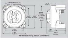 Blue Sea Systems akü şalteri