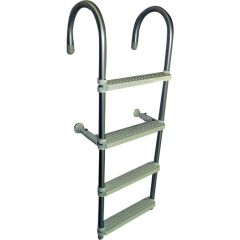 4 Basamaklı Alüminyum Katlanabilir Merdiven