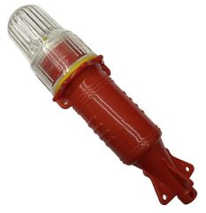 Tek Pilli, Beyaz Çakarlı Ağ Lambası  - İşaret Feneri