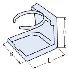 Bardak Tutucu BEYAZ, Bardaklık