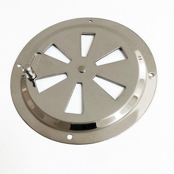 125mm Kapalı, Açık kelebek Havalandırma