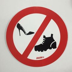 Çıkartma Ayakkabı İle Girilmez