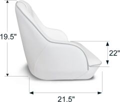 BEYAZ LÜX KAPTAN KOLTUĞU, KOLTUK