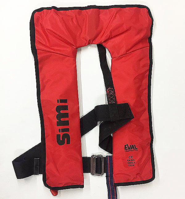 Eval Otomatik şişme, Can yeleği CE 150N EN ISO 12402-3