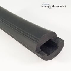 Tekne kenar, Küpeşte Fitili, Lastiği, Siyah