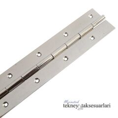 1000 x 50 x 1,5 mm, Paslanmaz Şerit Menteşe, Boy Menteşe