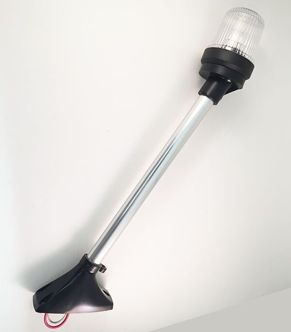 50cm Seyir Feneri, Bayrak direği. SİYAH