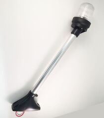 50cm Seyir Feneri, Bayrak direği. SİYAH