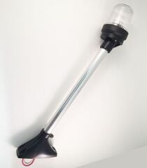 50cm Seyir Feneri, Bayrak direği. SİYAH