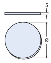 Ø 55 mm Yuvarlak Kapak