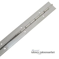 1020 x 27 x 1mm, Paslanmaz Şerit Menteşe,  Boy Menteşe