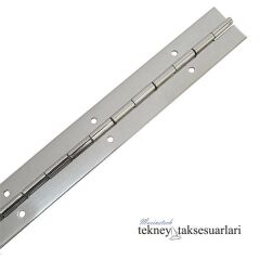 1020 x 27 x 1mm, Paslanmaz Şerit Menteşe,  Boy Menteşe