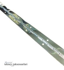 1020 x 27 x 1mm, Paslanmaz Şerit Menteşe,  Boy Menteşe