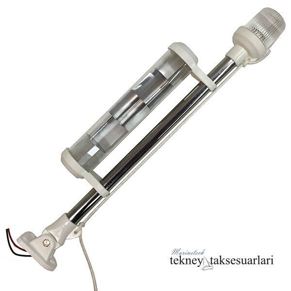 ÇIPA FENERLİ REFLEKTÖRLÜ BAYRAK DİREĞİ 50 CM