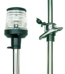 Siyah - Direkli silyon feneri, teleskopik. Paslanmaz çelik, RINA onaylı.