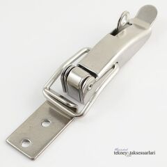 115 X 15 mm, Paslanmaz Mandallı Kilit, Asma Kilit Halkalı