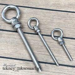 GÖZLÜ MAPA VİDALI 316 KALİTE,ÇEŞİTLERİ