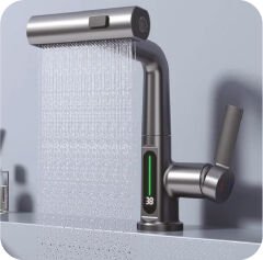 Led Göstergeli Lavabo Bataryası