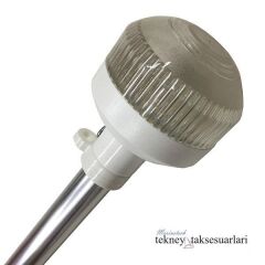 LED Işıklı, Ayarlı, Bayrak Direği, Seyir Feneri, BEYAZ