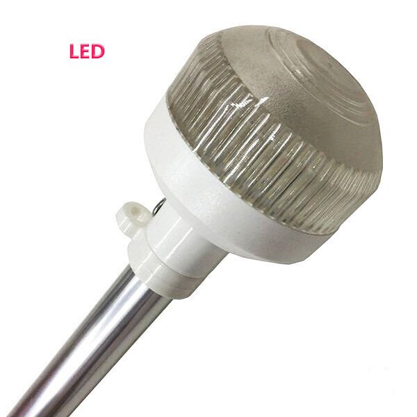 LED Işıklı, Ayarlı, Bayrak Direği, Seyir Feneri, BEYAZ