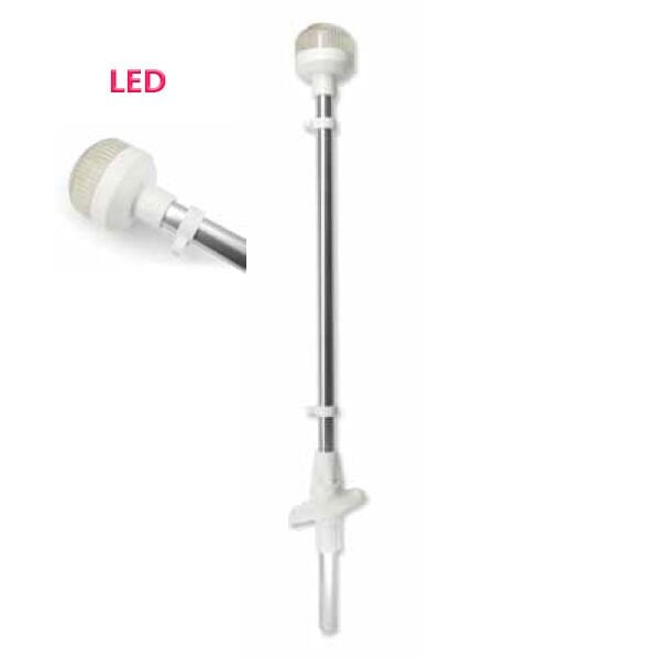 LED Işıklı, Ayarlı, Bayrak Direği, Seyir Feneri, BEYAZ