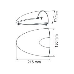 Havalandırma İstiridye Kabuğu Kapağı