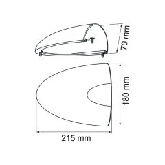 Havalandırma İstiridye Kabuğu Kapağı