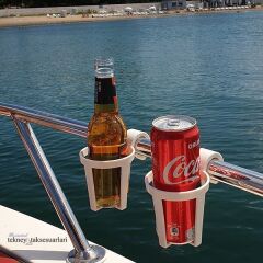 Plastik Bardaklık Beyaz 3'lü Paket,