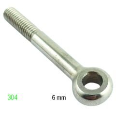 M6 Paslanmaz Gözlü Civata Çeşitleri DIN444