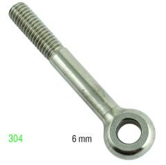 M6 Paslanmaz Gözlü Civata Çeşitleri DIN444