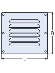 115 X 127 mm Havalandırma