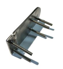 134 x 65, 316 Kalite Paslanmaz  Menteşe Civatalı