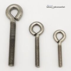 Paslanmaz Gözlü Civatalı, Halkalı Mapa Çeşitleri