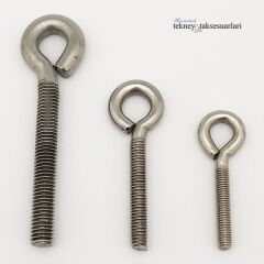 Paslanmaz Gözlü Civatalı, Halkalı Mapa Çeşitleri