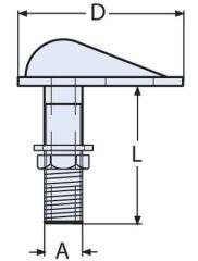 1'' Filitreli Su Girişi Paslanmaz