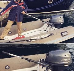 60 - 100 cm Motor Kolu Uzatma Teleskopik