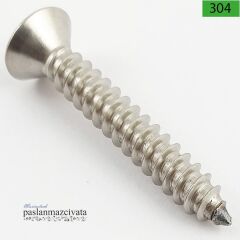 2,2mm Paslanmaz YHB Saç Vidası Çeşitleri DIN7982