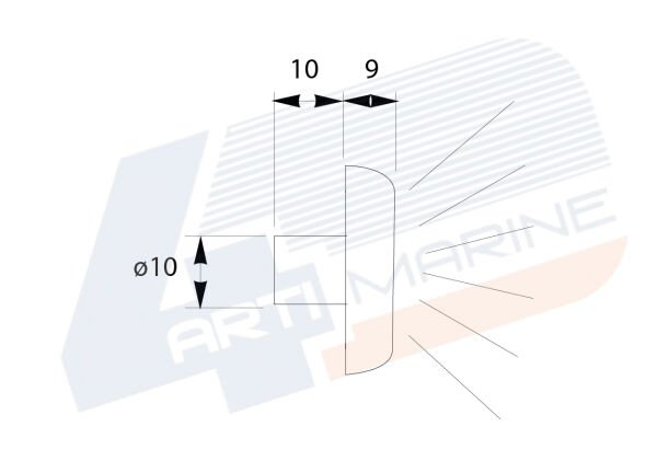 Ledli merdiven lambası