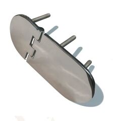 146 x 65, 316 Kalite Paslanmaz  Menteşe Civatalı