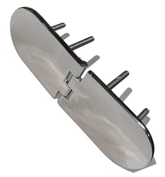 190 x 65, 316 Kalite Paslanmaz  Menteşe Civatalı