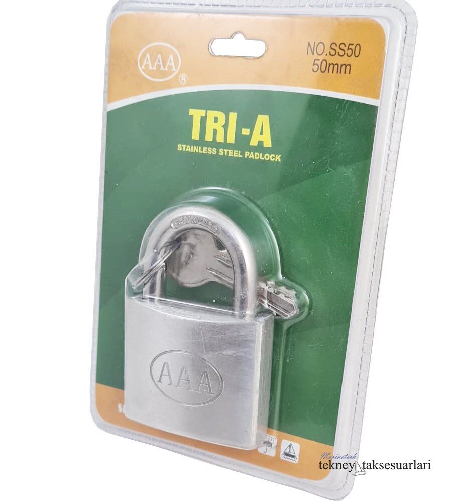 Paslanmaz Asma Kilit En 50mm