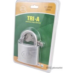 Paslanmaz Asma Kilit En 50mm