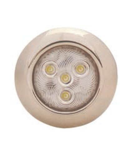 Paslanmaz Spot LED 12V Gün Işığı 76mm
