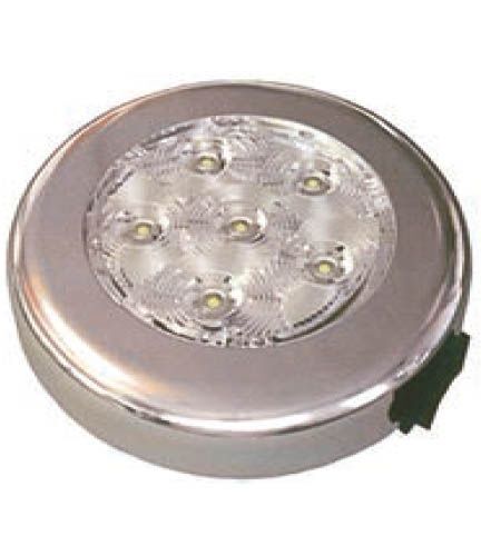 Paslanmaz Tavan Lambası Led 12V Gün ışığı, Düğmeli