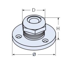 12 - 20 Kablo Giriş / Çıkış Soket