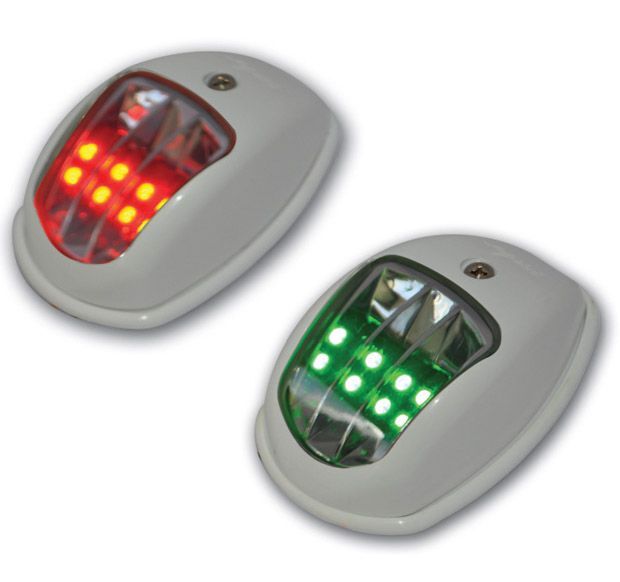 12m, LED 12V İskele / Sancak Feneri Takım (Beyaz), Seyir Feneri