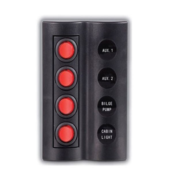 4'lü Switch Panel Sigortalı